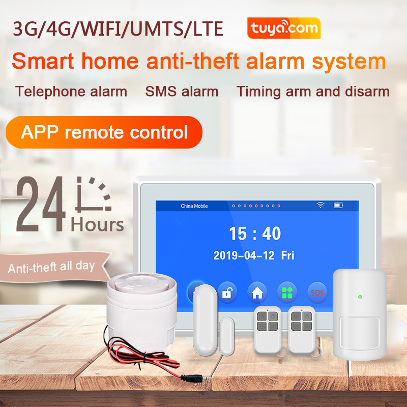 WIFI+3G/4G Intelligent anti-theft alarm system G7